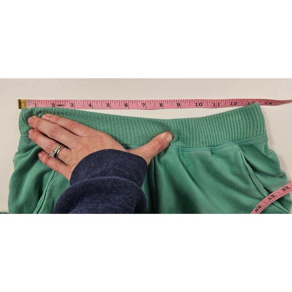 Free people movement sz S sea green ankle zip high waisted pocket joggers comfy - Picture 10 of 10